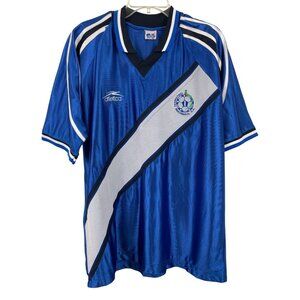 Vintage Atletica Guatemala Blue & White Away Soccer Jersey Mens Size XL